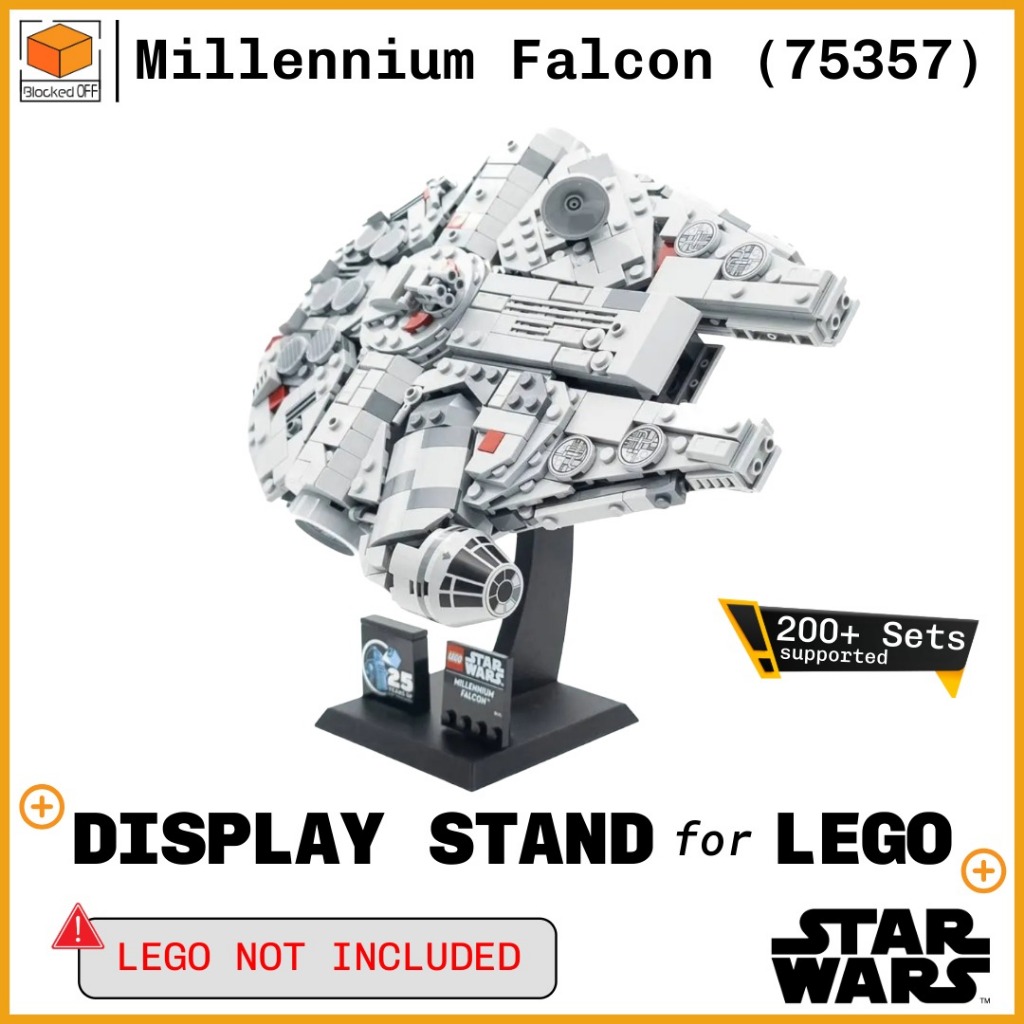 Display Stand for Lego Star Wars Millennium Falcon (75357) | Shopee ...