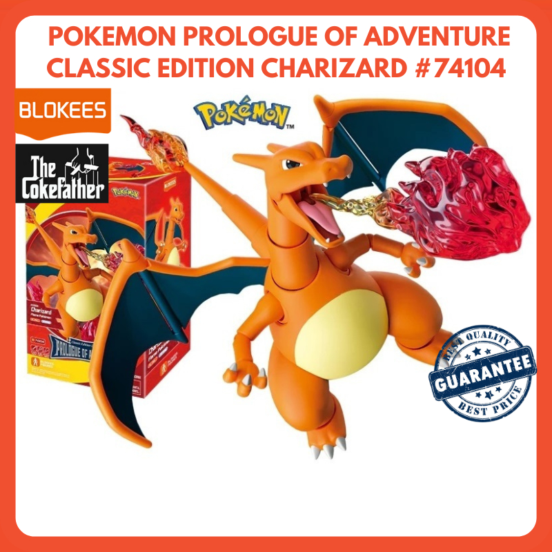 Blokees Pokemon Prologue Of Adventure Classic Edition Charizard Figure ...
