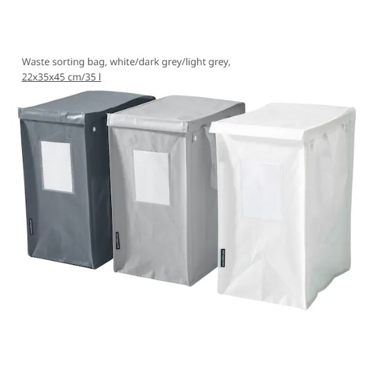 Waste Sorting Bag Garbage Recycling Bin Waste Isolation Bag Garbage ...