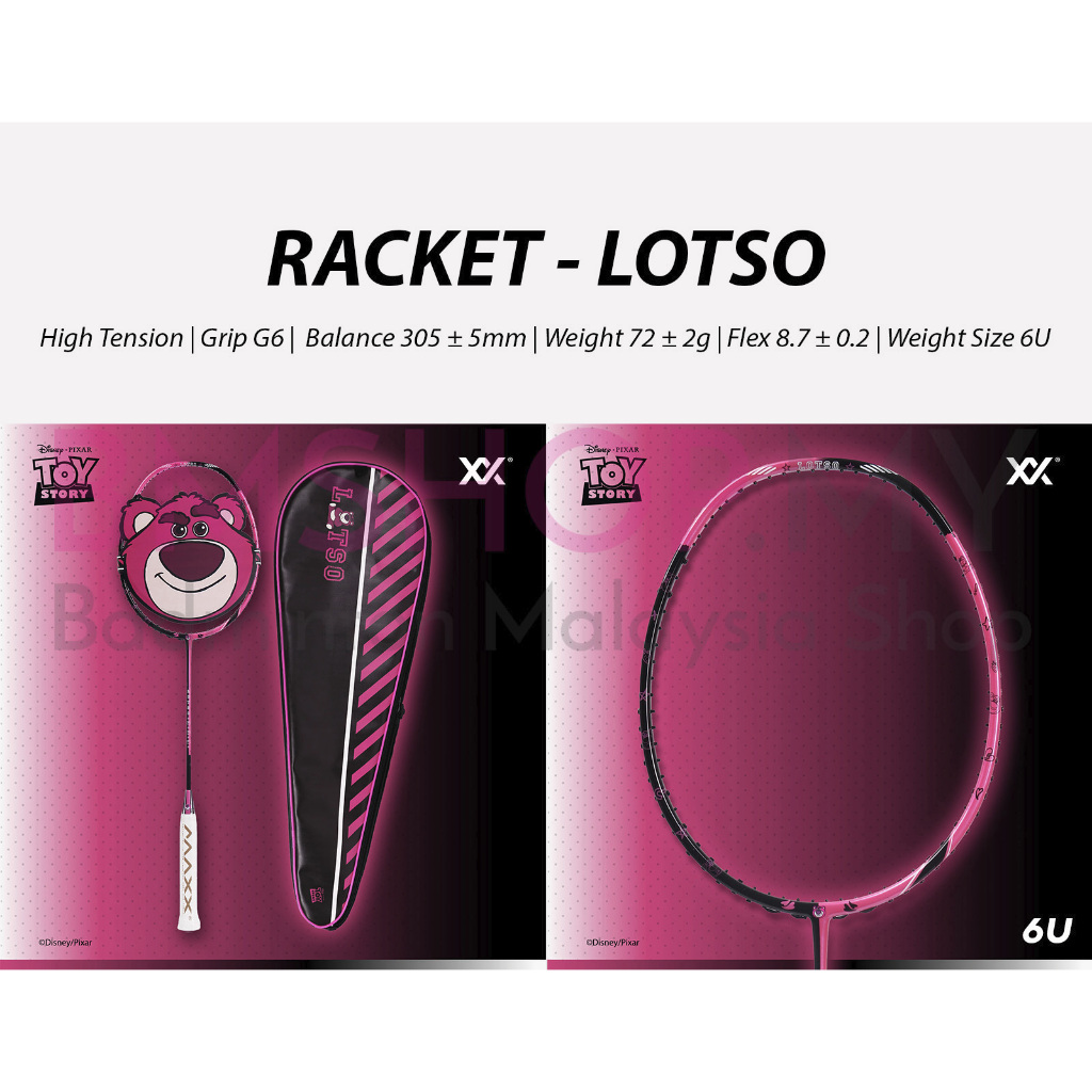 MAXX LOTSO Collection Badminton Racket (Free Stringing Service + Free ...