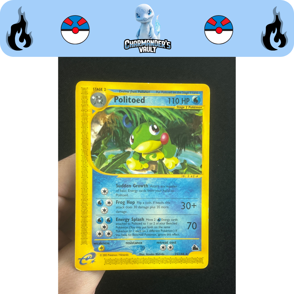 Politoed 025/144 Skyridge Vintage 2003 Pokémon TCG | Shopee Philippines