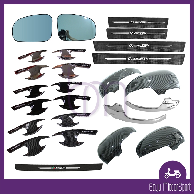 Perodua Bezza D63D 2016-2025 Exterior Interior Decoration Window Lining ...