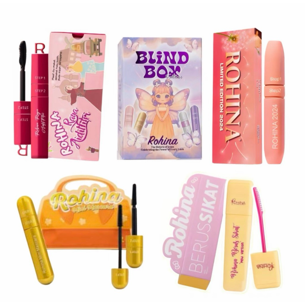 MASKARA ROHINA Mini Gold 2024 Aidilfitri Sikat Rohina | Shopee Philippines