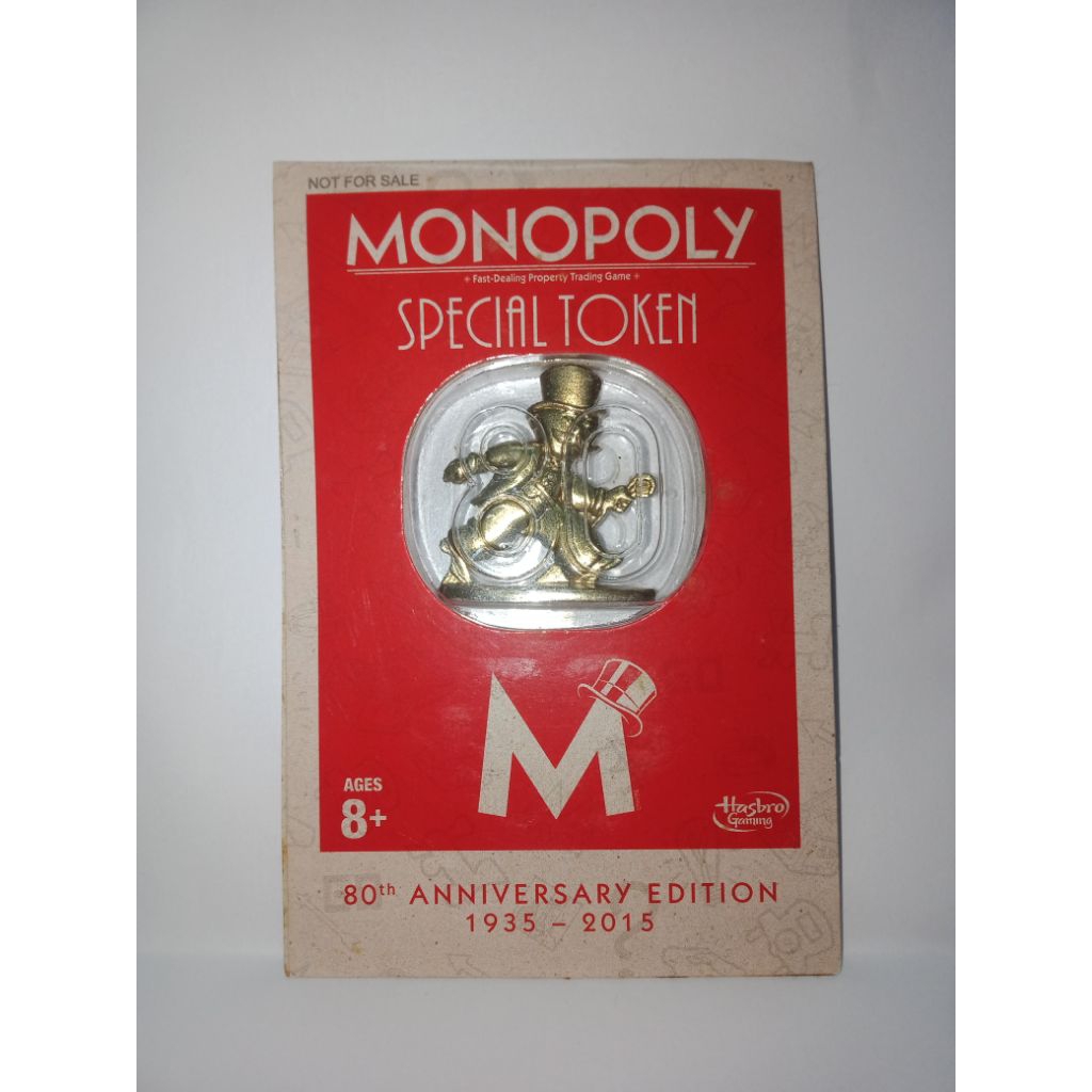 Hasbro Monopoly 80th Anniversary Edition Special Token / 1935 - 2015 ...