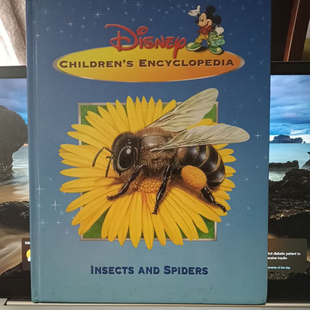Grolier Book Disney's Children's Encyclopedia - Insects And Spiders ...