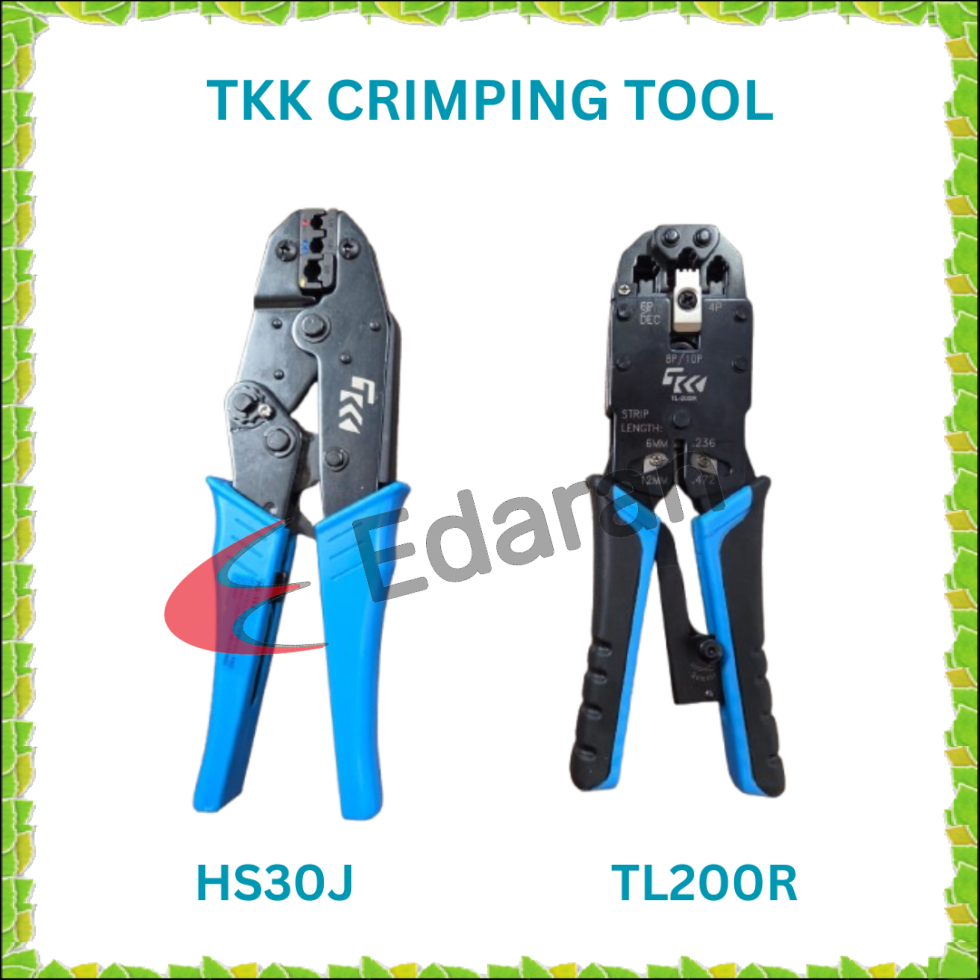 TKK HS30J / TL200R RJ45 & RJ11 CRIMPING TOOL | Shopee Philippines