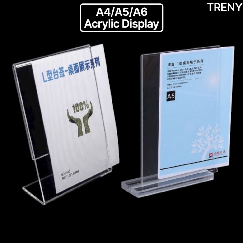 Picture Frame Acrylic Photo Frames Certificate Camp Poster Display ...