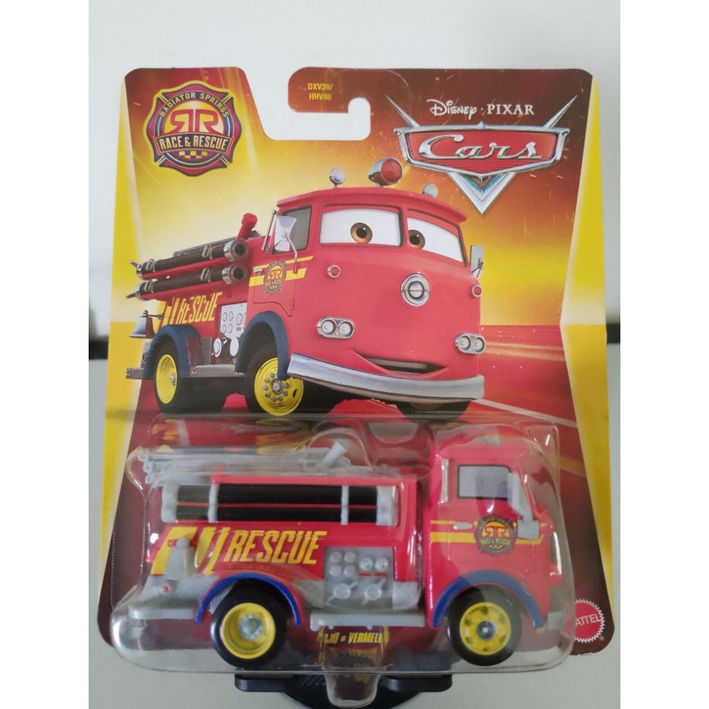 Disney Pixar Cars Race & Rescue Red | Shopee Philippines