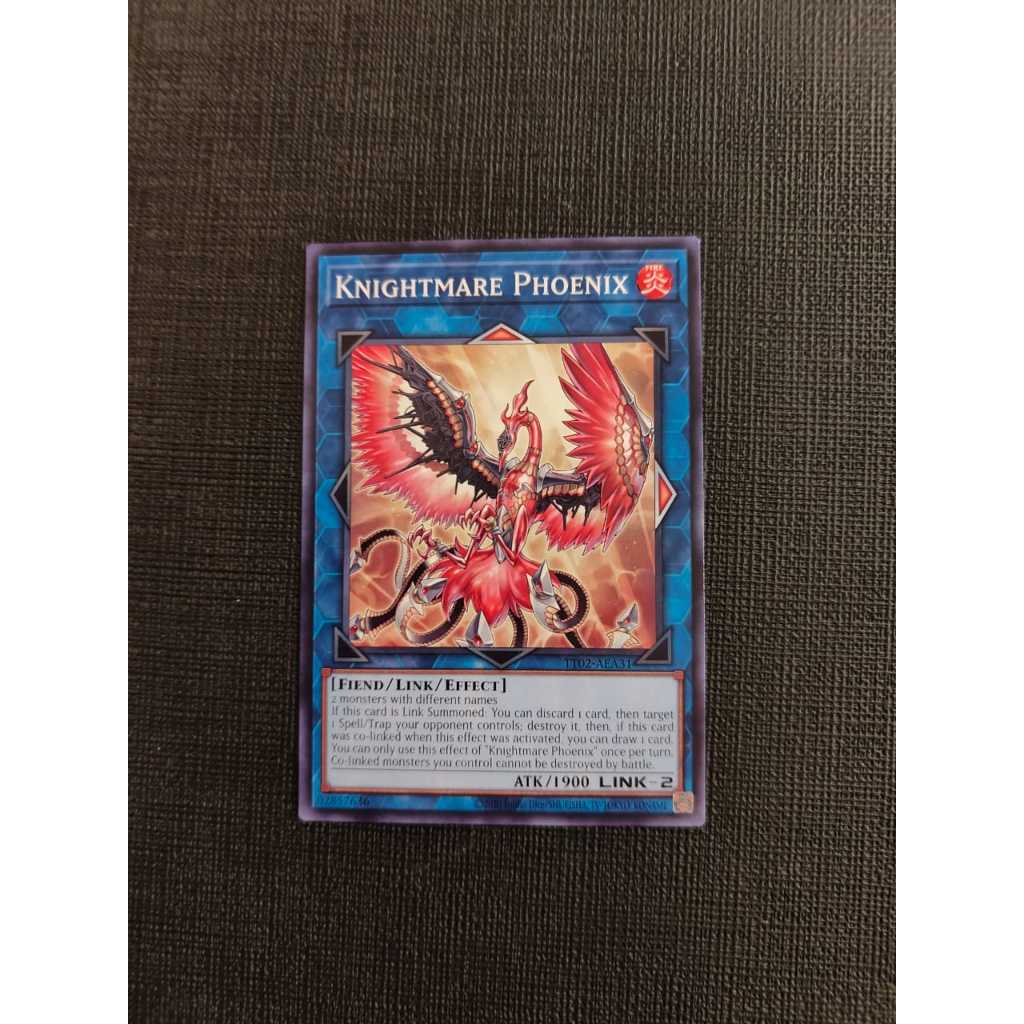 Yugioh: TT02-AEA31/SDSS-AEP09 Knightmare Phoenix (N/SR) | Shopee ...