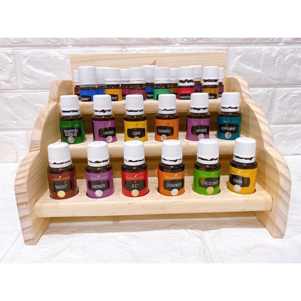 Essential Oil Rack 5ml & 15ml with side small drawer /Essential Oil ...
