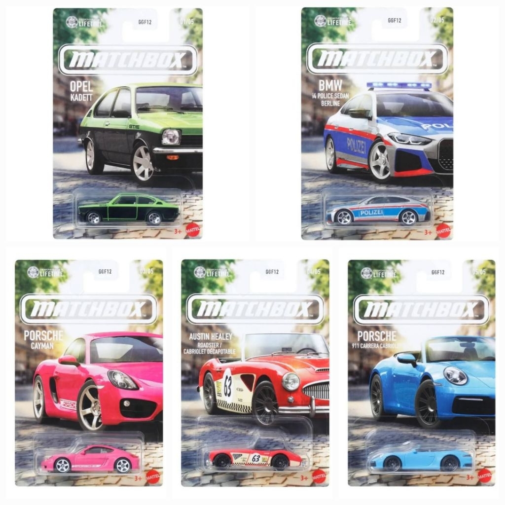 2026 MATCHBOX CARS COMPLETE SET OF 5PCS | Shopee Philippines