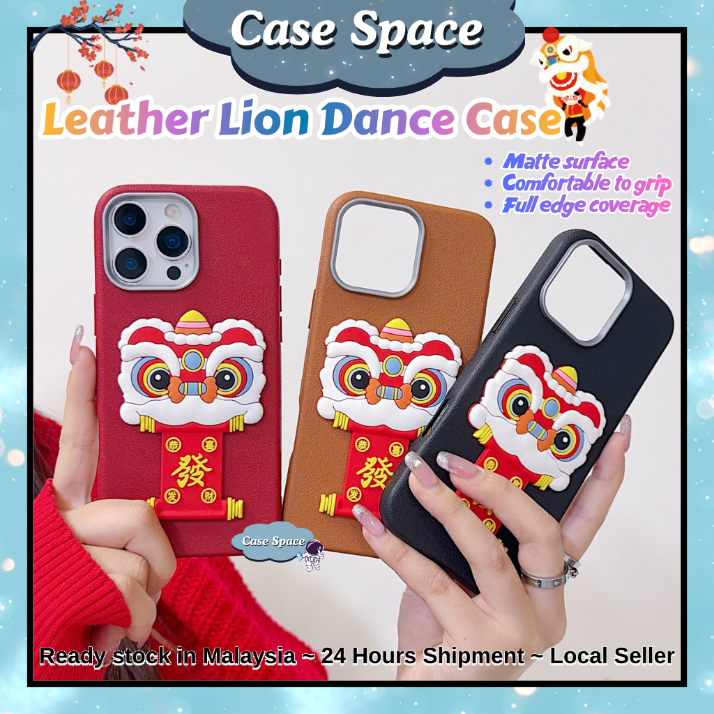 Oppo Reno 5F 4G 10 11 12 13 Pro 13F 14F 5G fon sarung lion dance cny ...