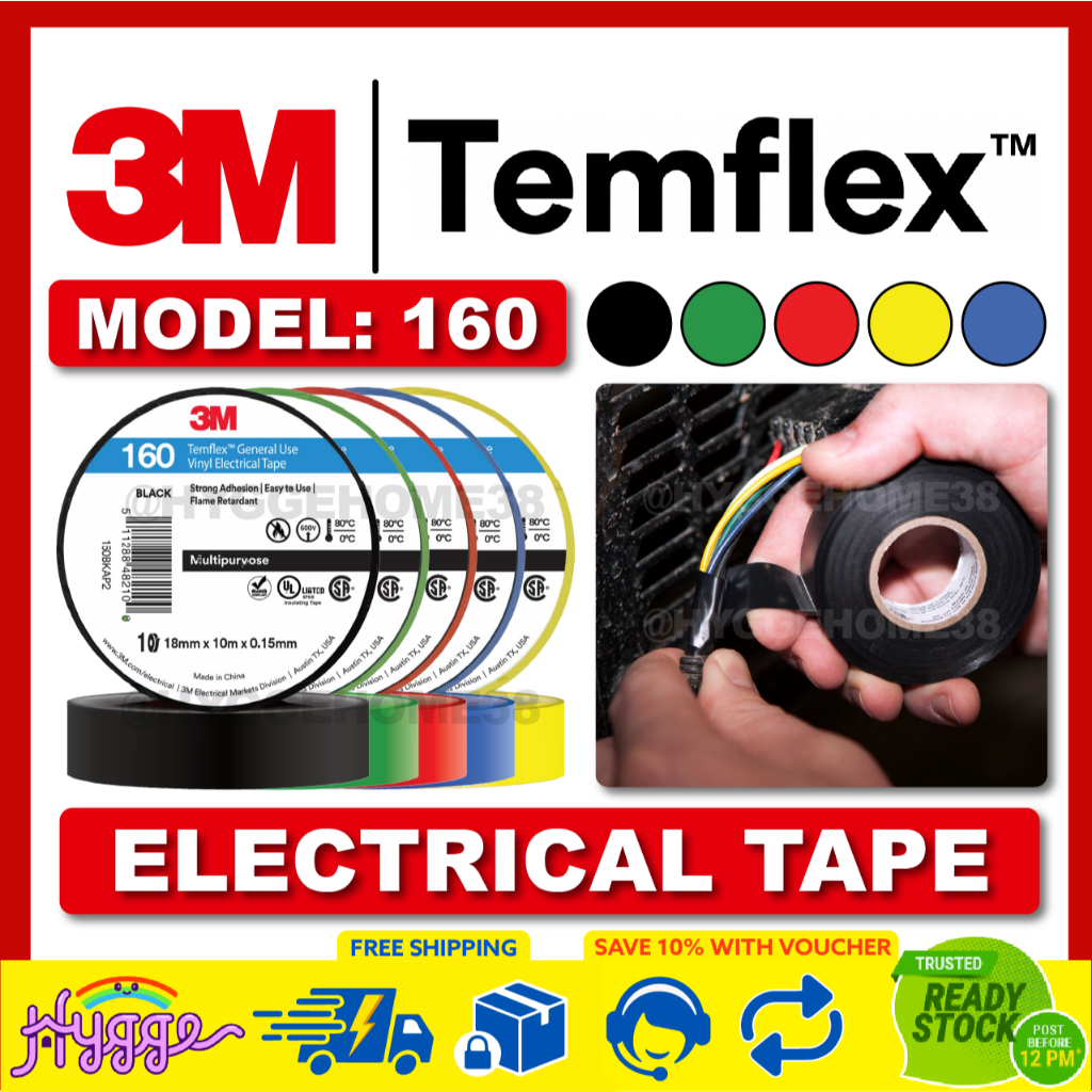 Shop 3m vinyl electrical tape for Sale on Shopee Philippines