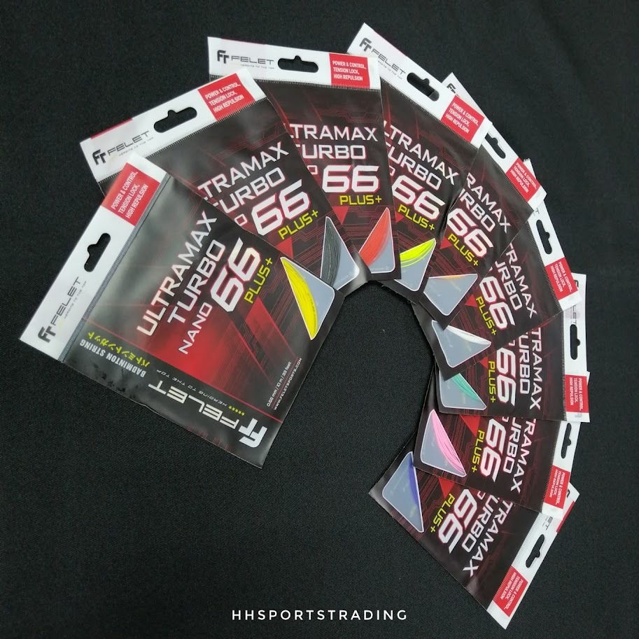 Felet String Ultramax Turbo Nano 66Plus+ Badminton String | Shopee ...