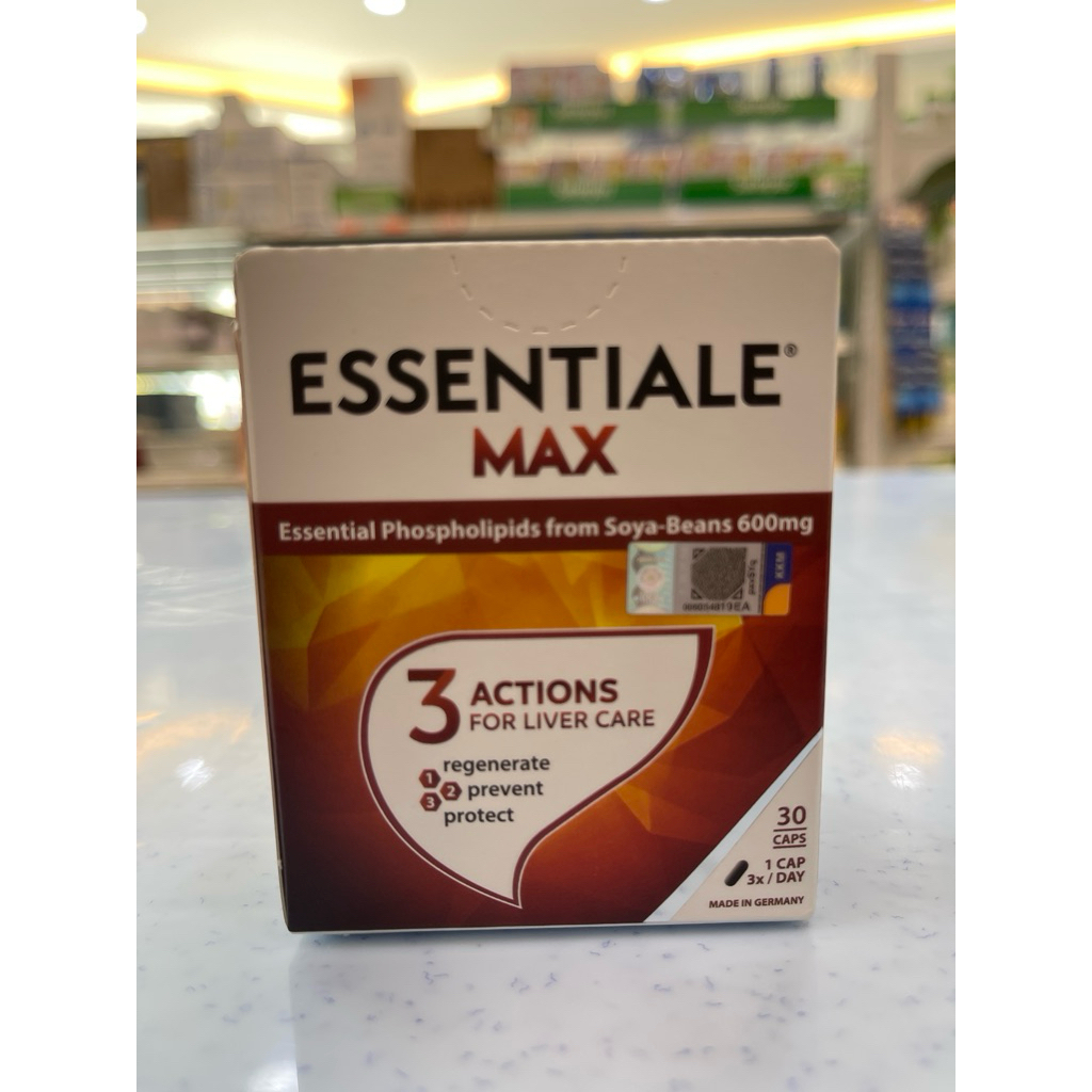 Essentiale Max 600mg Phopholipids ( Liver Care Supplement ) | Shopee ...