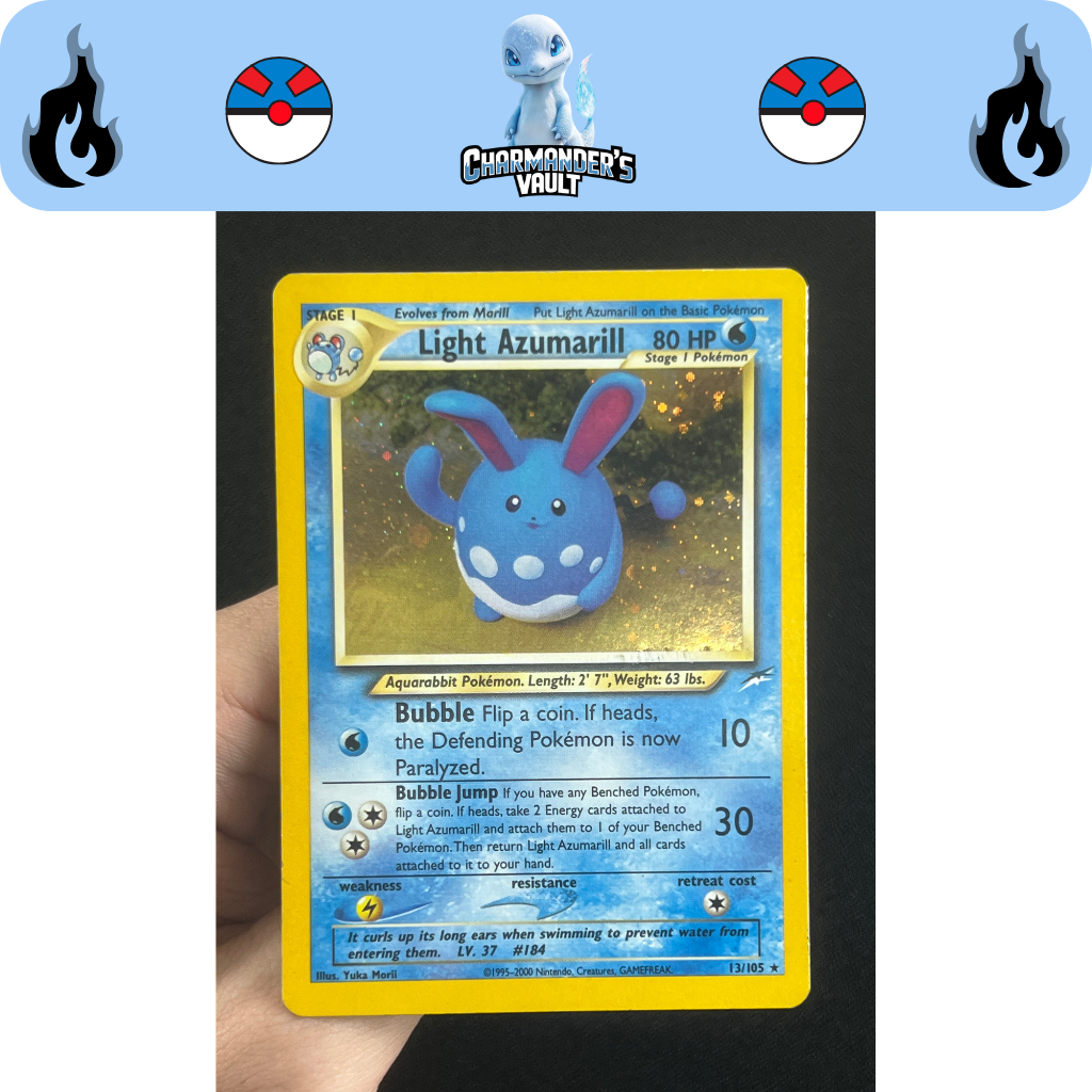 Light Azumarill 013/105 Neo Destiny Vintage 2002 Pokémon TCG | Shopee ...
