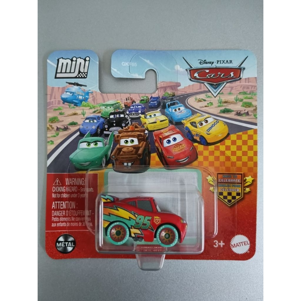 Mattel Disney Pixar Cars Mini Racers Lightning McQueen | Shopee Philippines