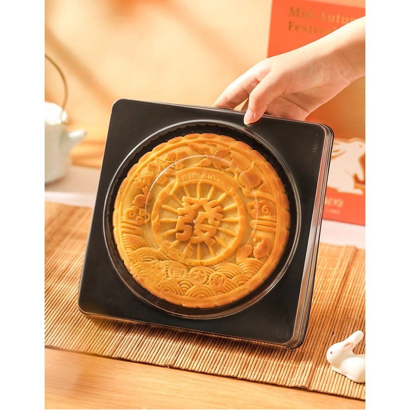 500g Big Mooncake Tray [2pcs] 0.5kg Pack 500g Big Mooncake Tray ...