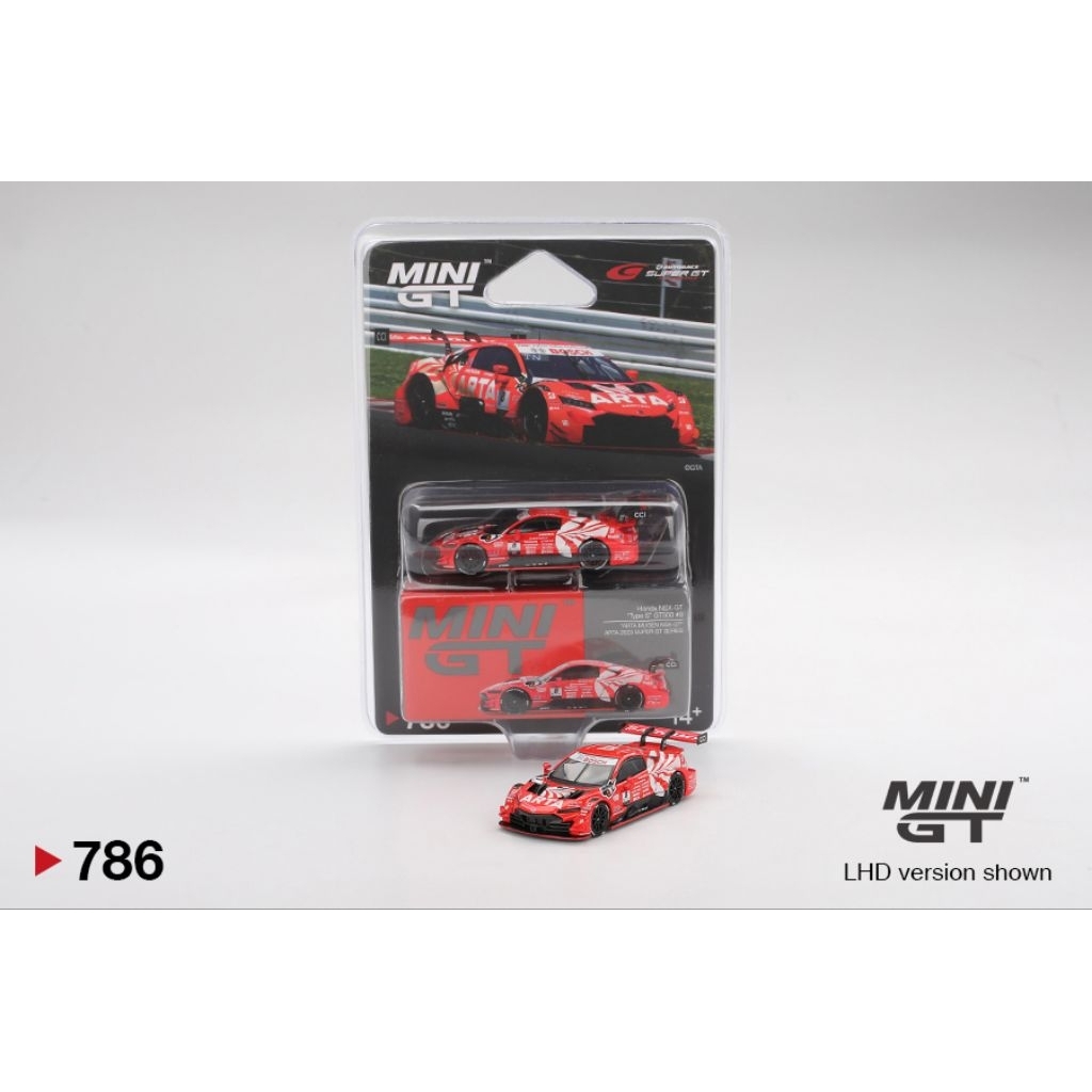 1/64 Mini GT 786 Honda NSX-GT Type S GT500 8 