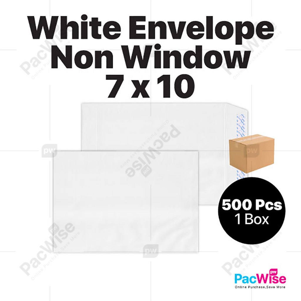 White Envelope Non-Window 7