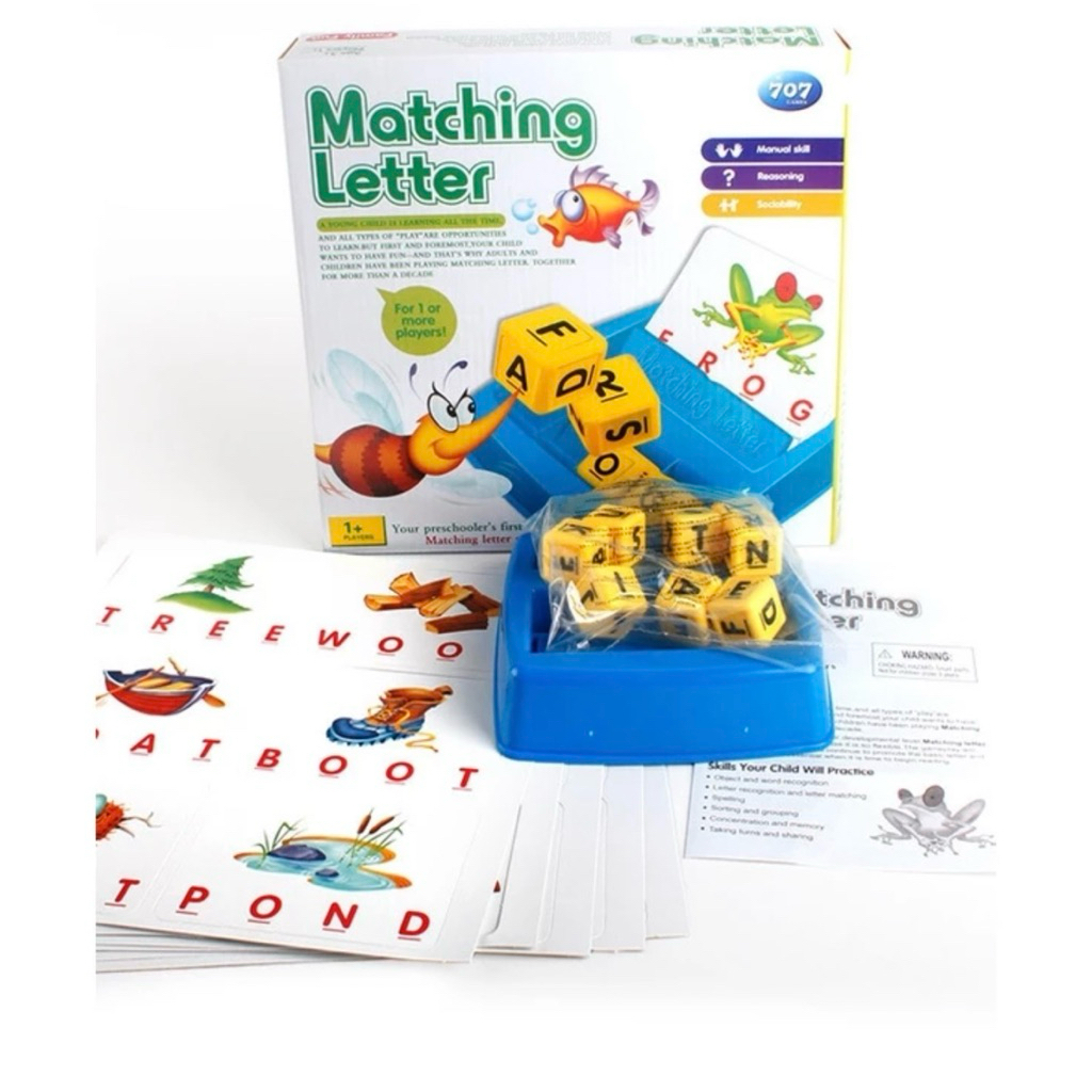 Matching Letter Game | Shopee Philippines