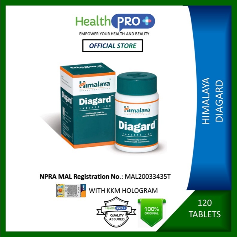 Himalaya Diagard 120 tablets EXPIRY:04/2027 | Shopee Philippines