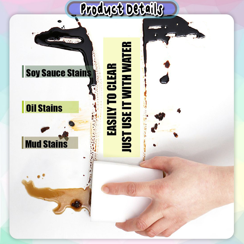 [Little B House] Nano Magic Sponge Cleaning Rub Dishwashing
