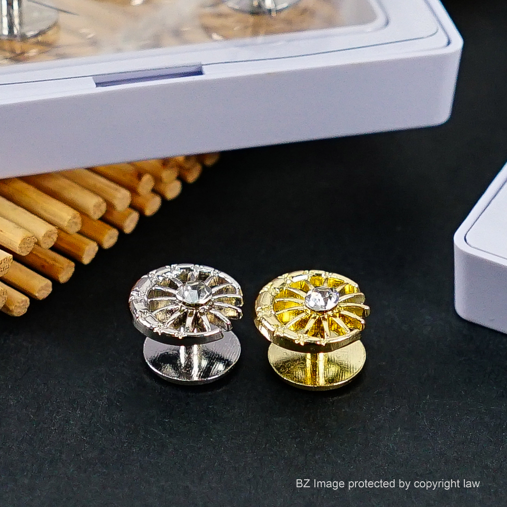 Brooch Set Butang Baju Melayu (5 Pcs) Clothes Button Baju Melayu ...