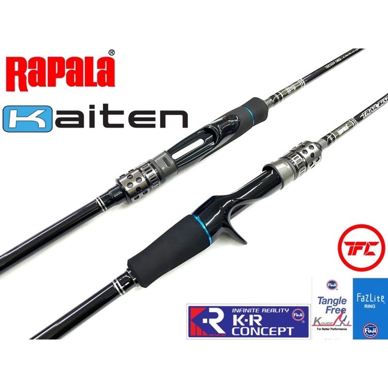 RAPALA Trail Blazer Kaiten Black Edition Compact Jigging Special ...