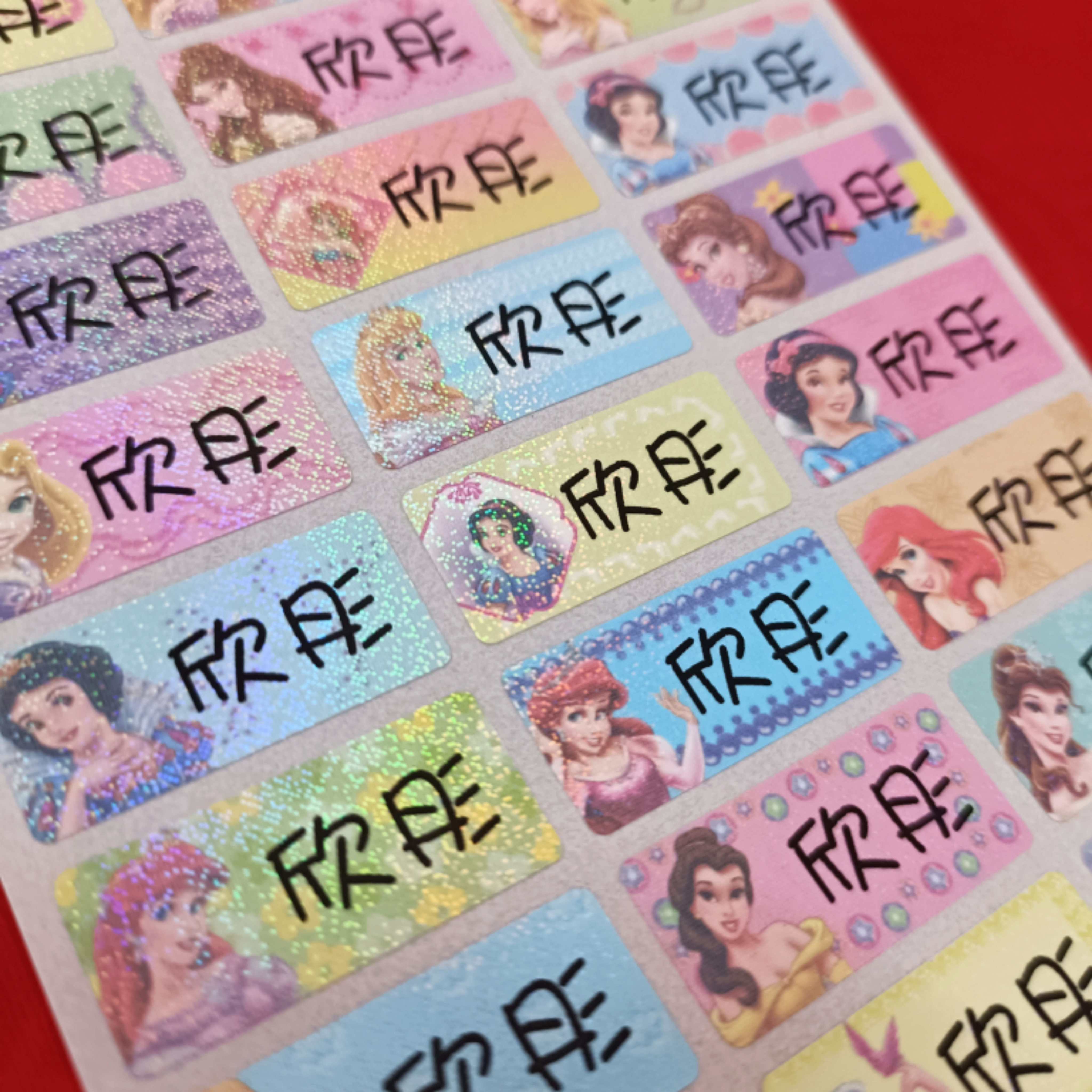 Shiny Princess Name Sticker | Shopee Philippines