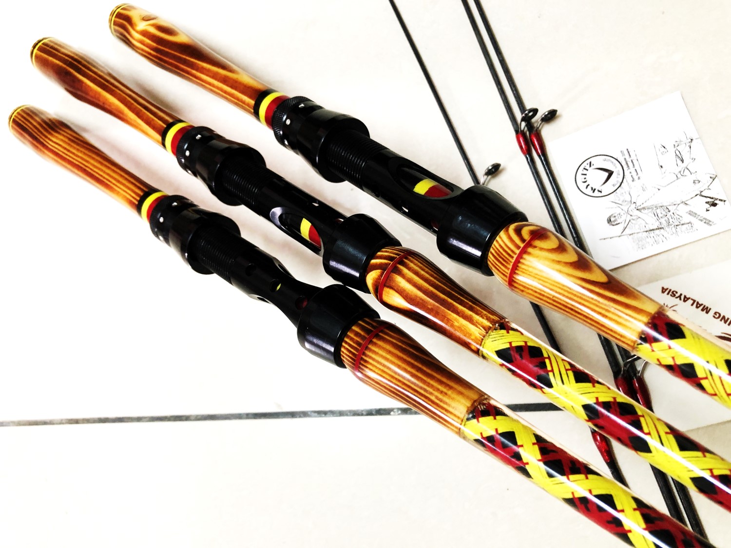 SKYGITZ JORAN UDANG HANDMADE CUSTOM KAYU JATI BELANDA SUPER LENTUR ...