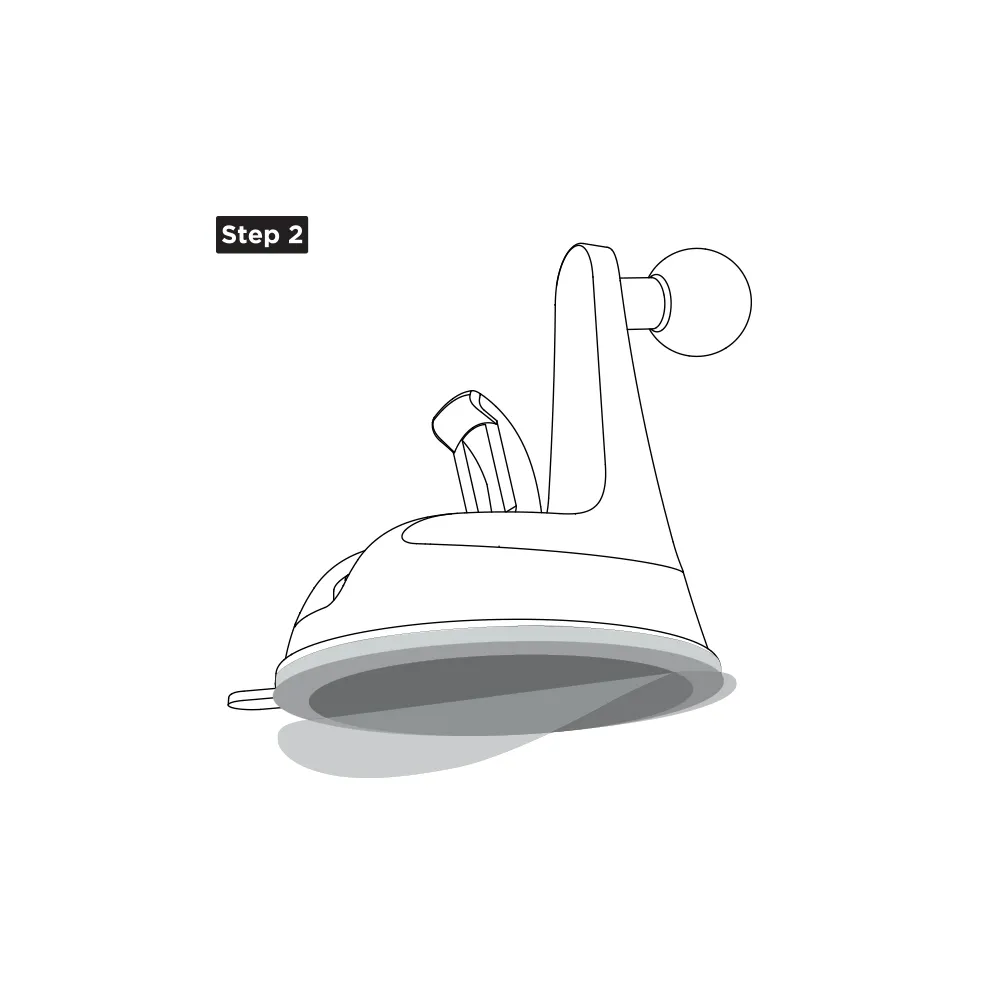 MYMOSH TNG180 CAR MOUNT PRO THE EASY ONE TOUCH SERIES CAR HOLDER WITH