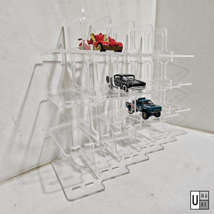Hotwheels Rack 24 slot Hot Wheels Display Rack / Hotwheels dan Tomica ...