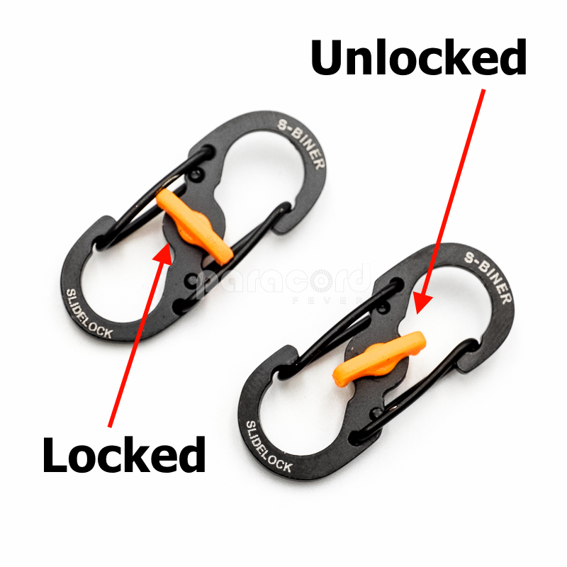 Stainless Steel SlideLock, MicroLock S-biner Carabiner | Shopee Philippines