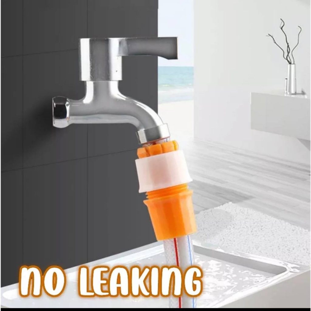 Faucet Hose Quick Connector Ultra Strong Universal Adapter Coupling ...