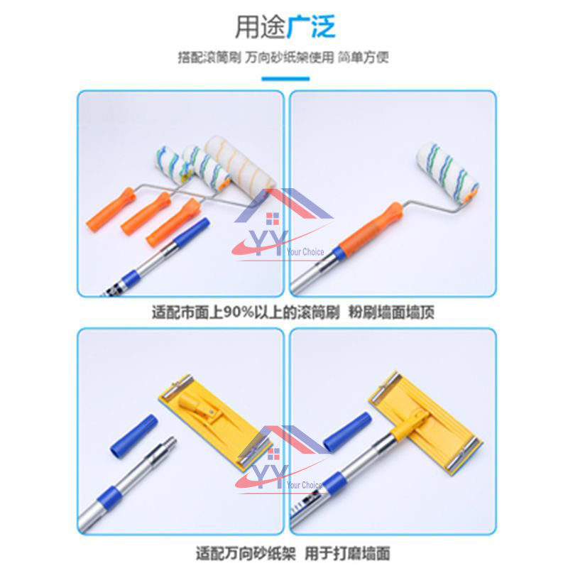 Adjustable Telescopic Aluminium Extension Pole 4M Paint Roller Rod ...