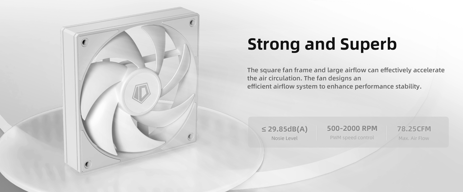 IDCooling AF125 Case Fan Trio Set Black / White Shopee Philippines