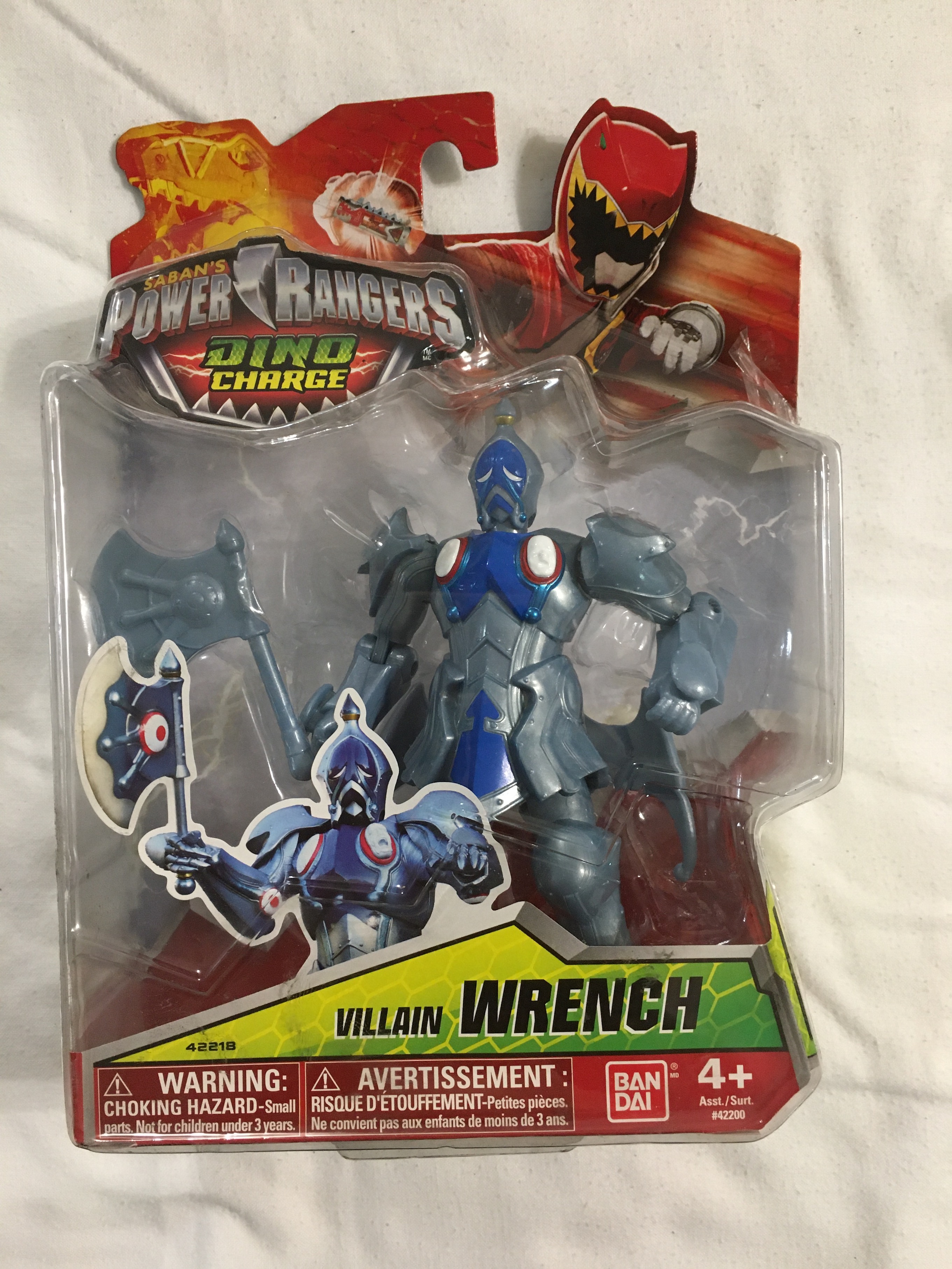 POWER RANGERS DINO CHARGE DINO CHARGER 5 INCH VILLAIN FIGURES (SET OF 5 ...