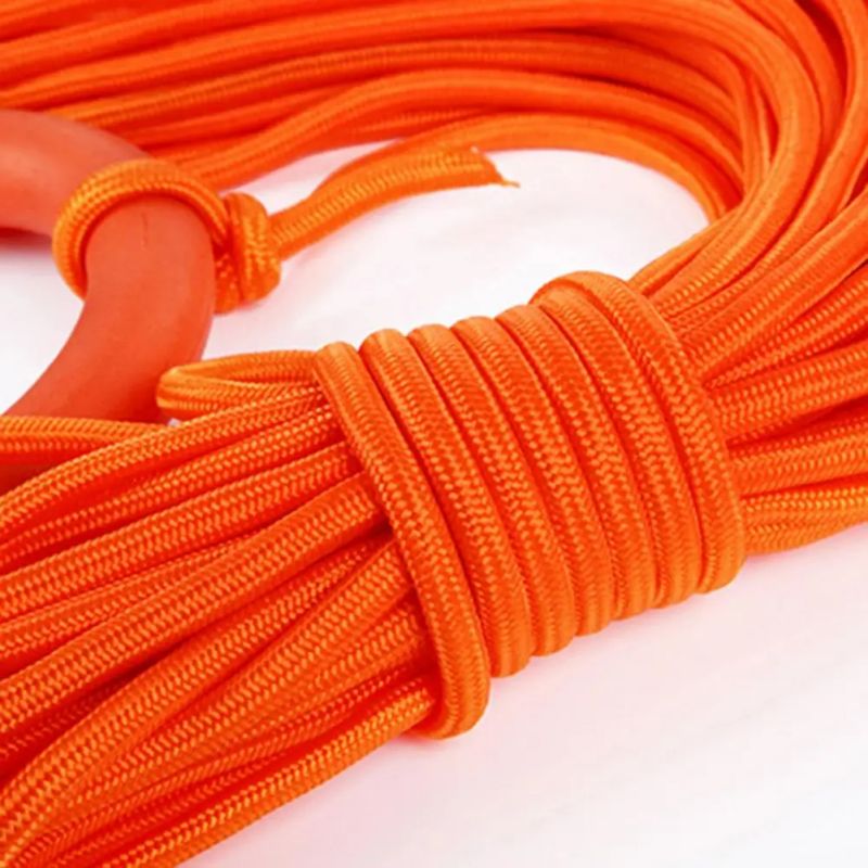 10mm 30/50M Emergency Lifeline Saving Rope Water Floating Rescue Night ...