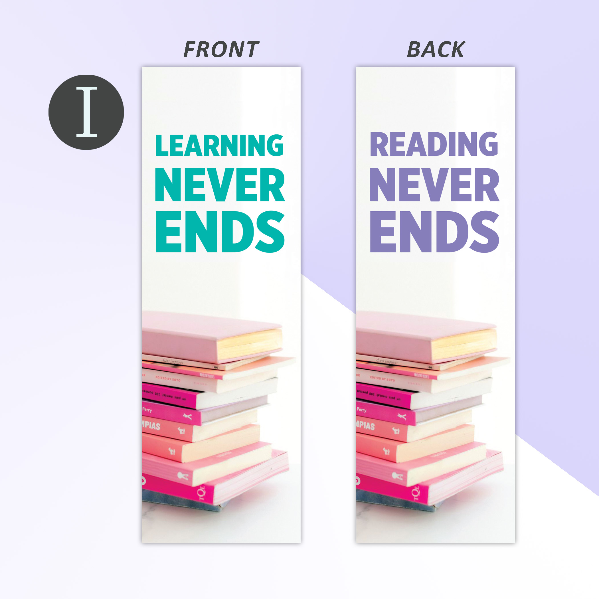 2025 Calendar BOOKMARK with Public holiday/ / Teacher Day