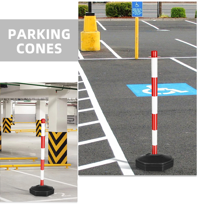85cm Warning Column Traffic Insulated Safety Column Parking Cone Heavy ...