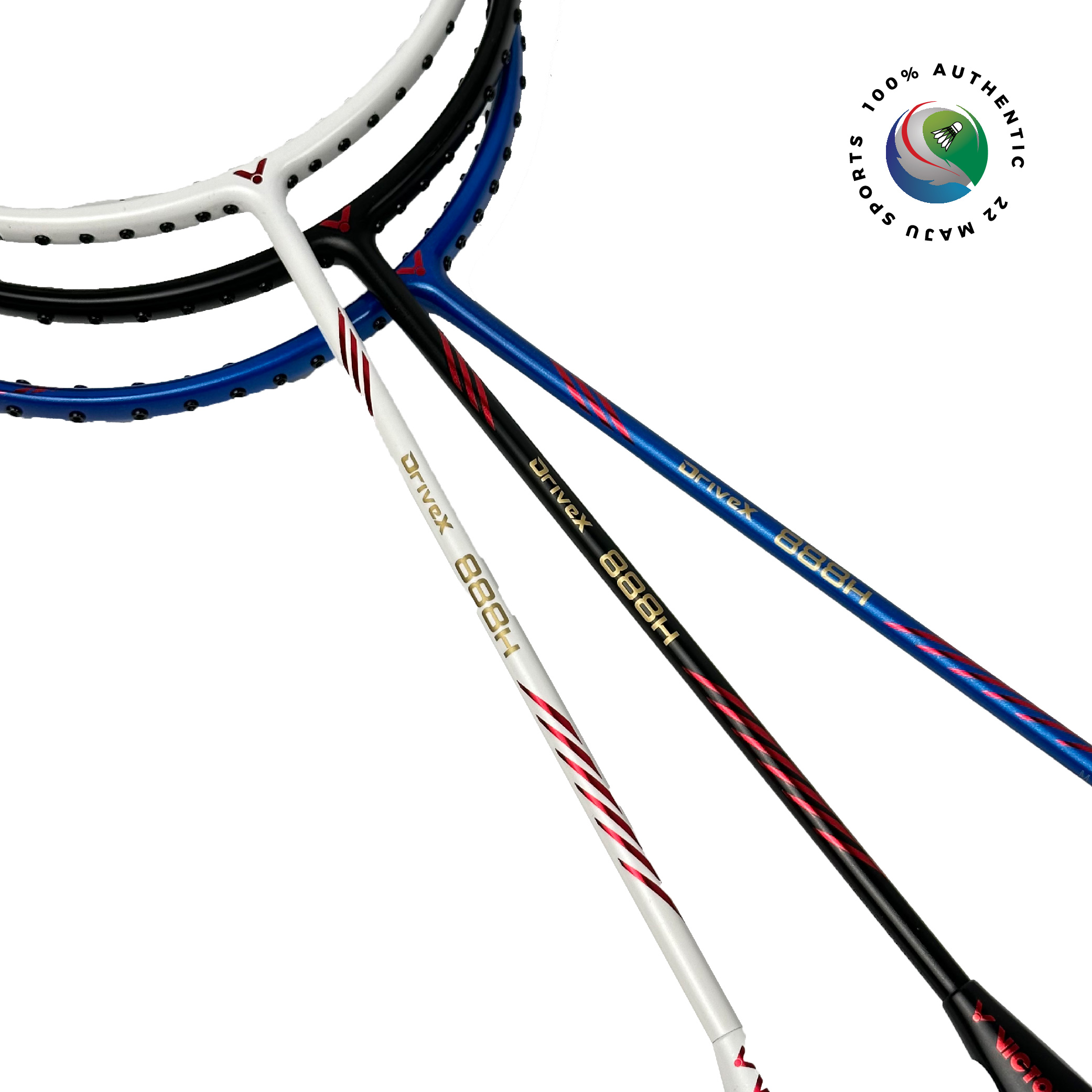 VICTOR DRIVE X 888H ( FOC STRING + GRIP ) 4U BADMINTON RACKET | Shopee ...