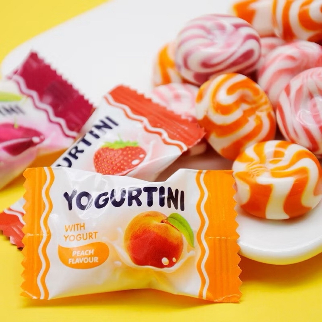 Roshen Yogurtini Yogurt Hard Candy 250g/500g/1kg(Halal) | Shopee ...