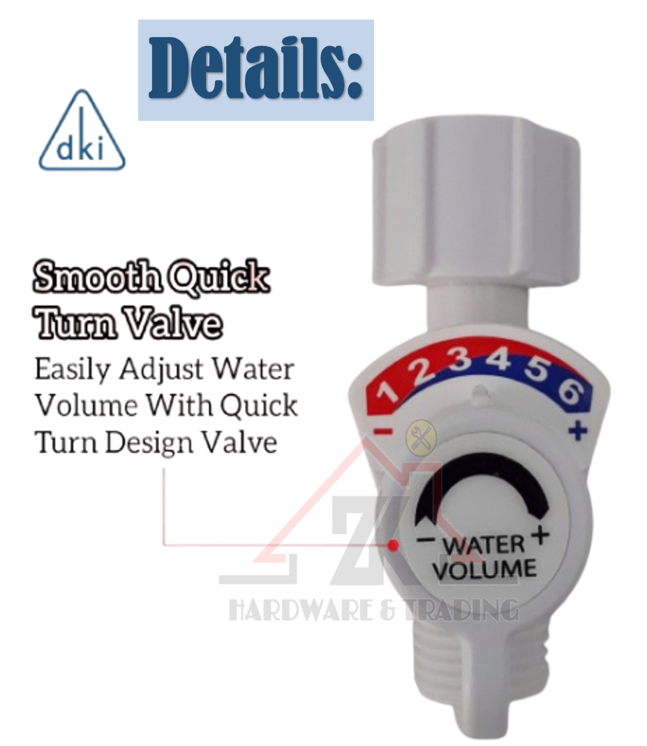 Bathroom Shower Heater Control Valve Stopcock Air Panas Stopcock ...