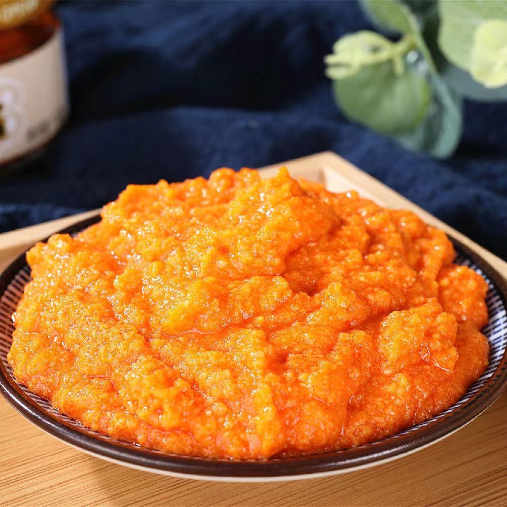 青岛鱼子酱山东特产即食原味蟹籽酱熟鱼籽酱110g罐装寿司酱 Caviar to eat crab roe sauce cooked fish ...