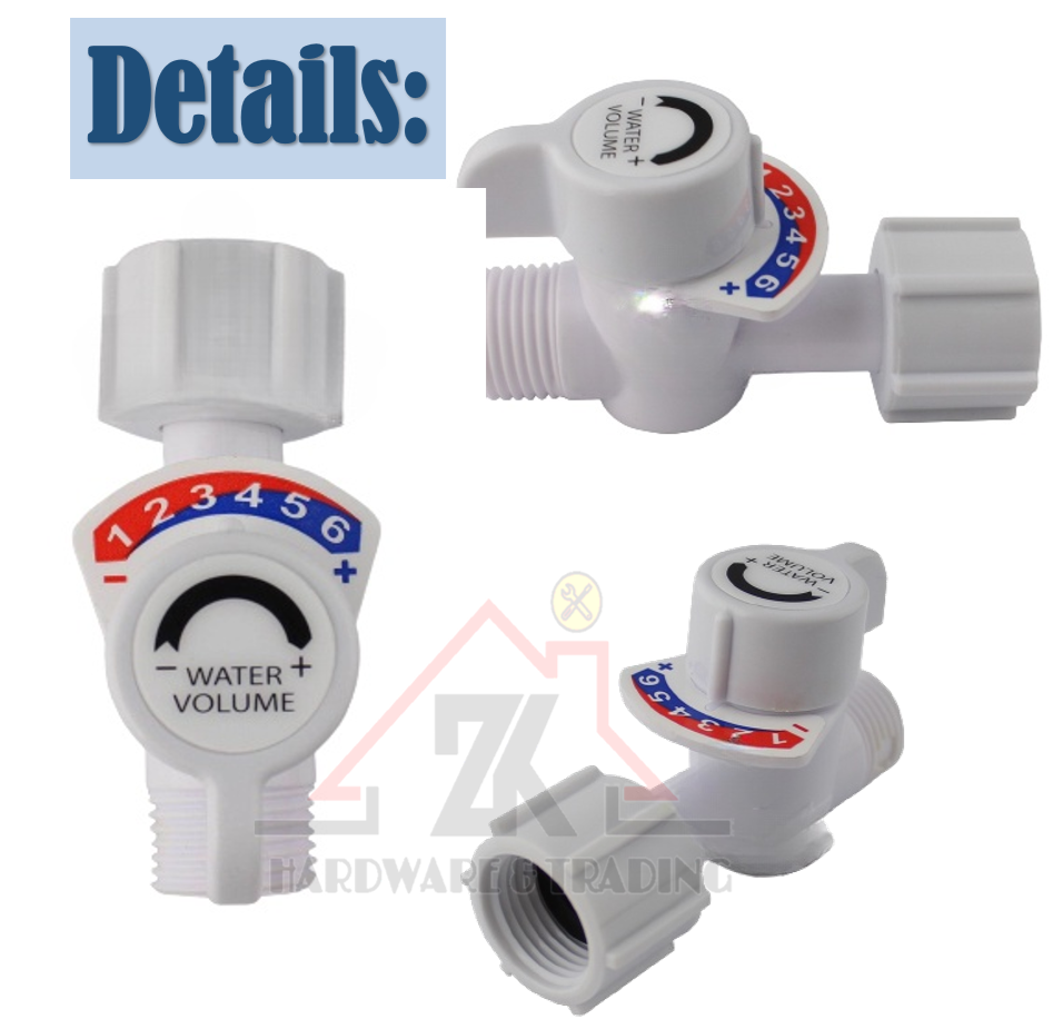 Bathroom Shower Heater Control Valve Stopcock Air Panas Stopcock ...