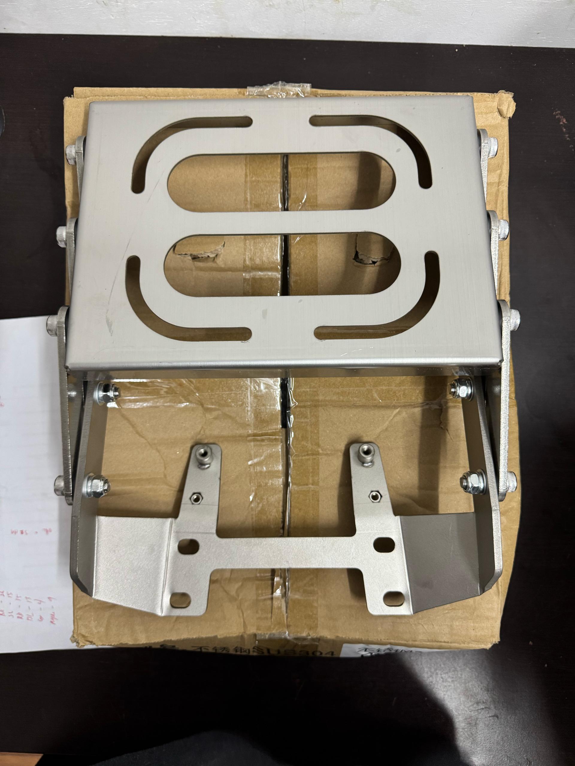 CNC 304 Stainless Steel Adjustable Foldable Rear Rack / Monorack Rsx ...