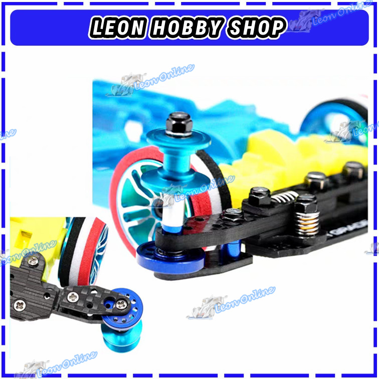 Tamiya Mini 4WD imi Accessories Carbon AT Fish Head Sliding Damper for ...