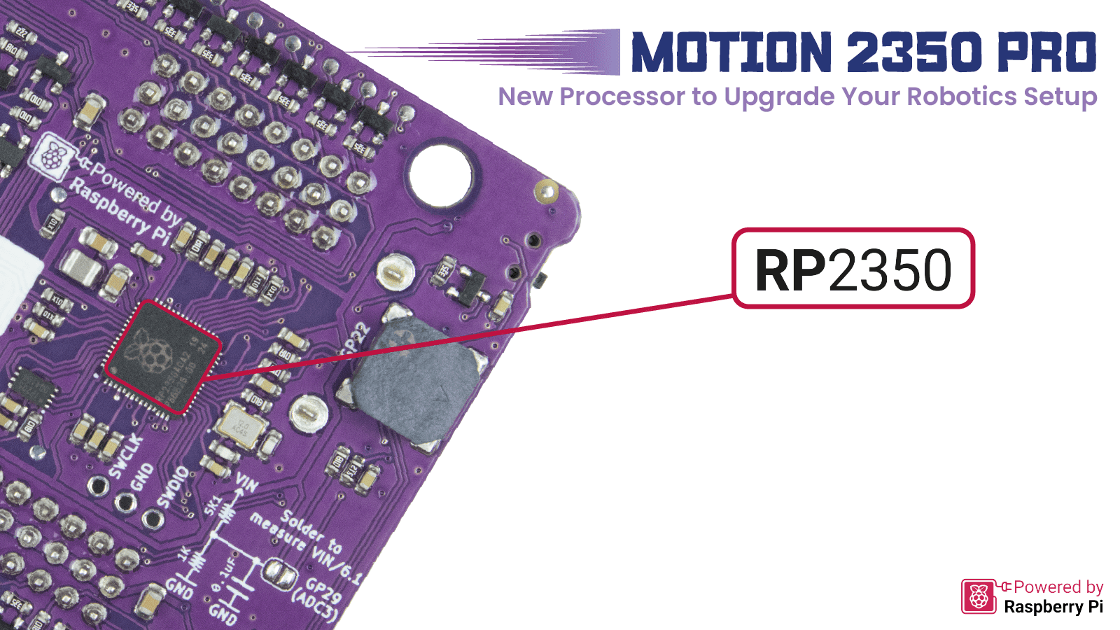 MOTION 2350 Pro - Advanced Robotics Controller for Beginners, powered ...