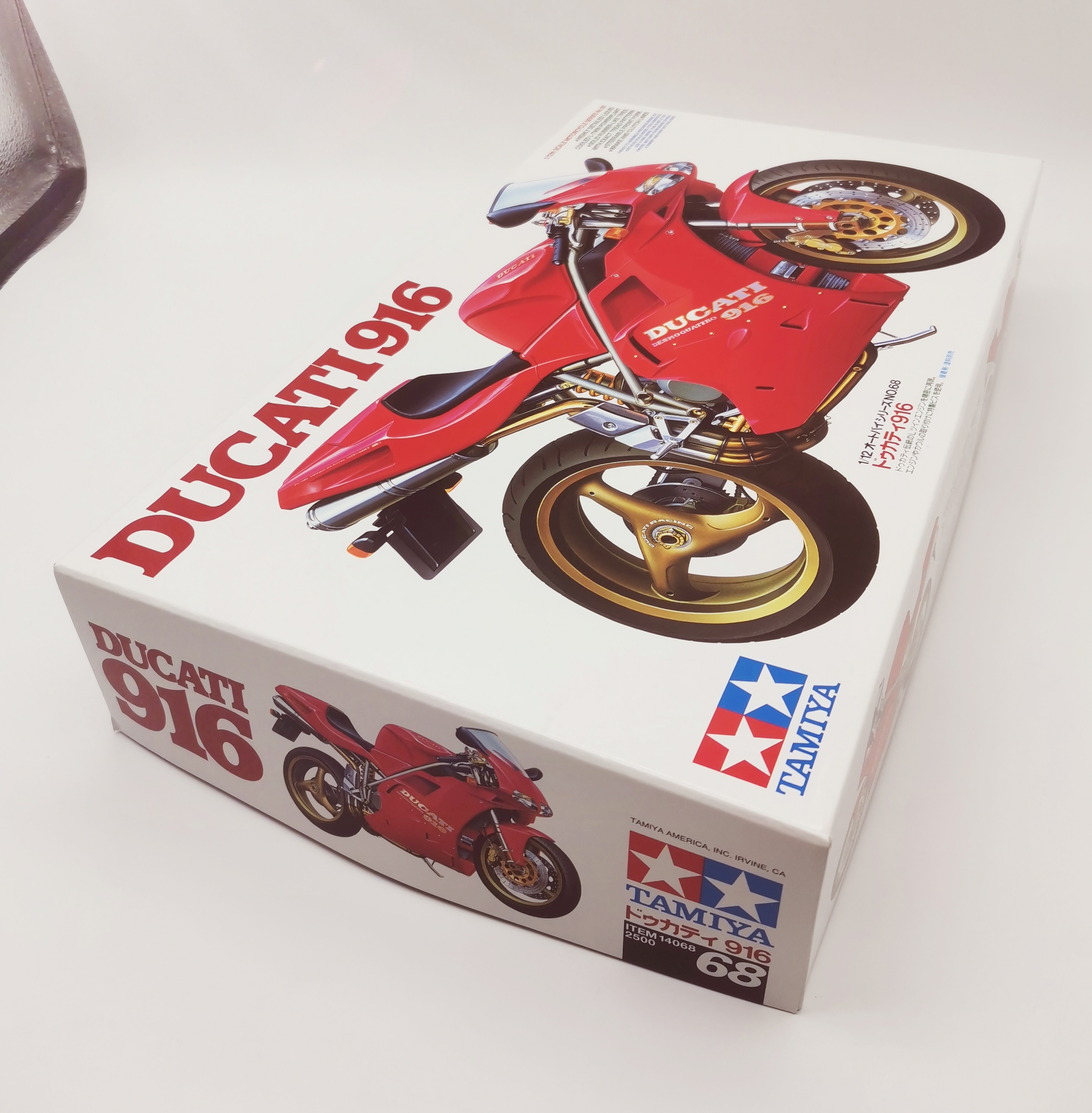 Maquette Moto Ducati 916 Tamiya – échelle 1/12, Modèle Plastique à Monter, Niveau 2